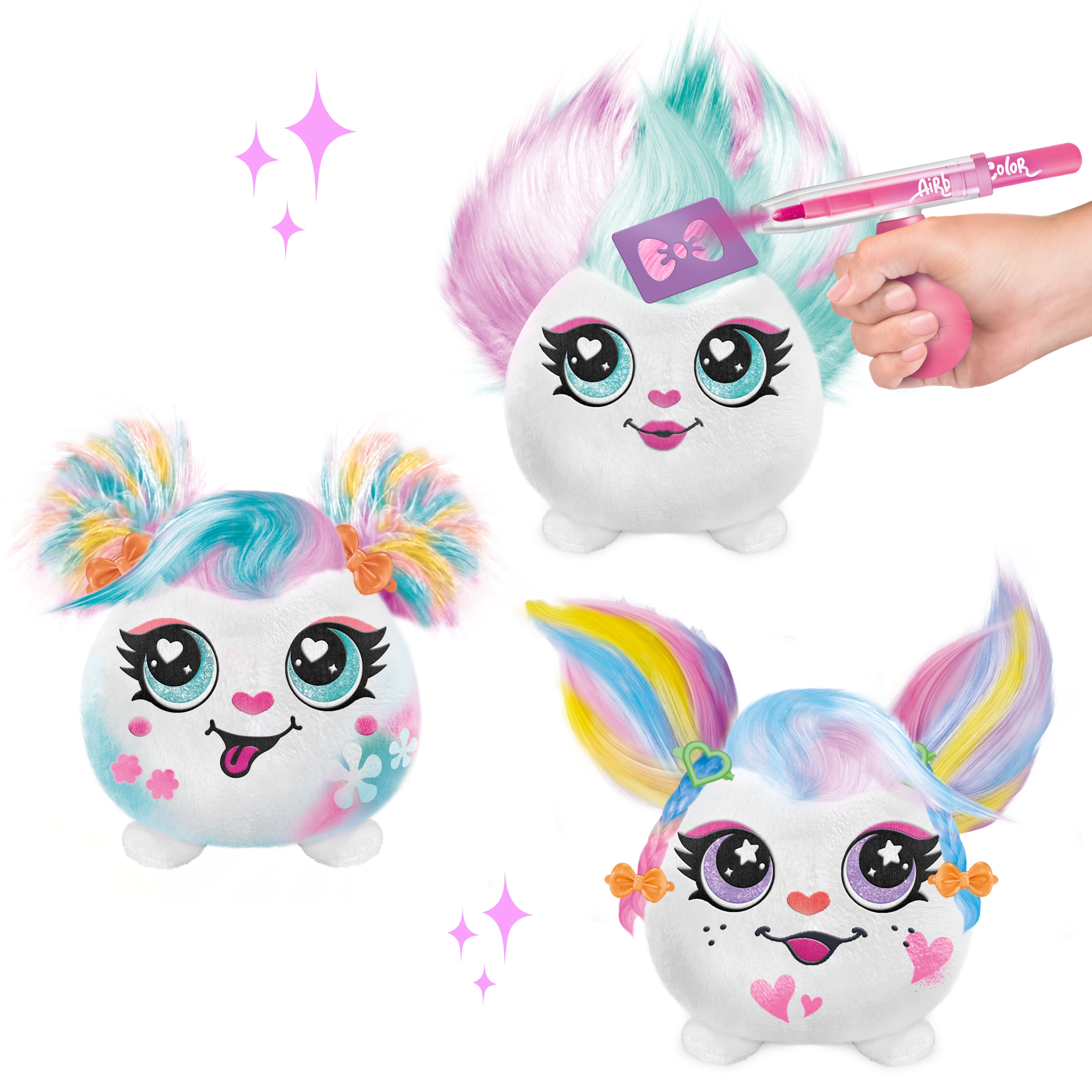 Airbrush Plush - Hair'iffic Mini 1-Pack