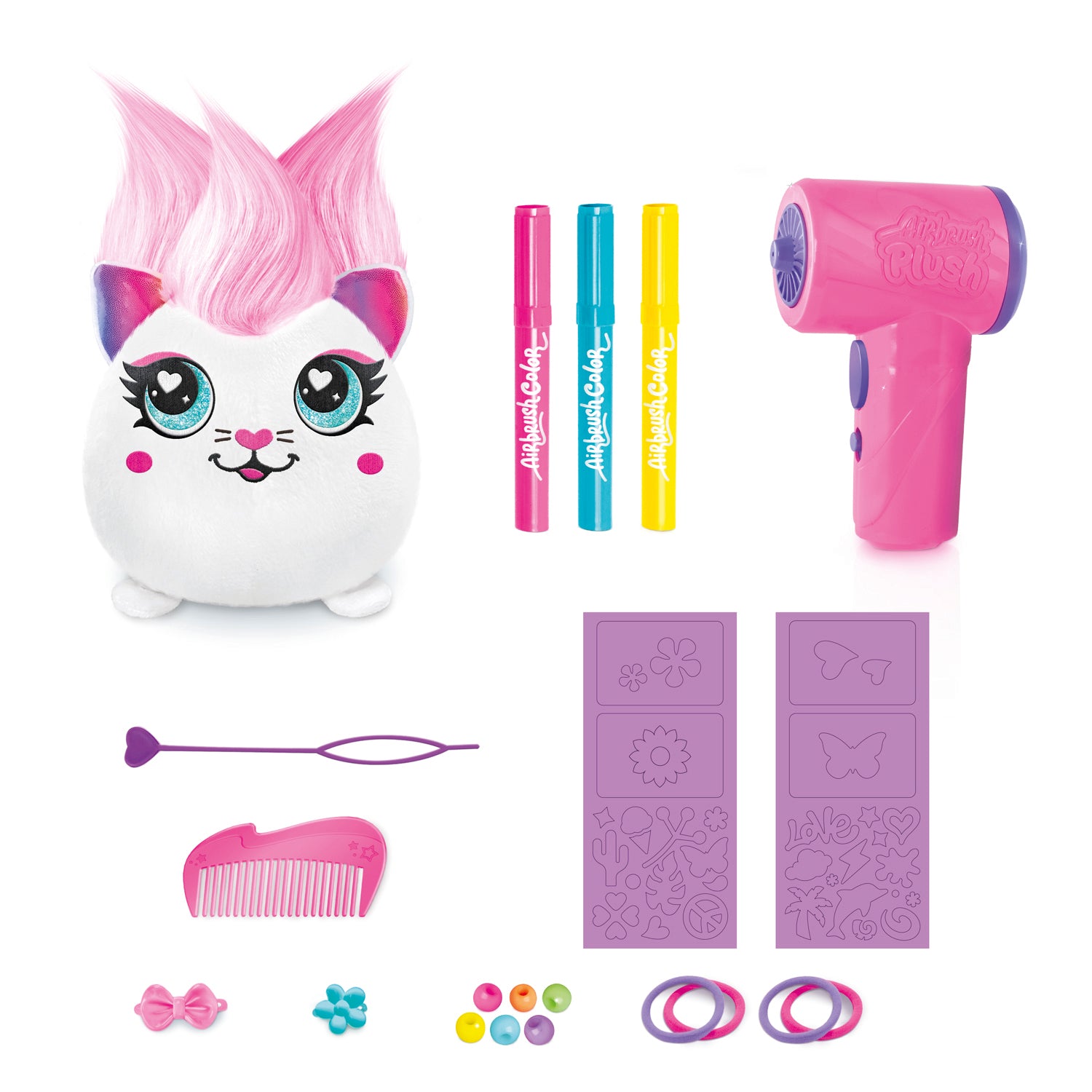 Airbrush Plush - Hair'iffic Squish Pal