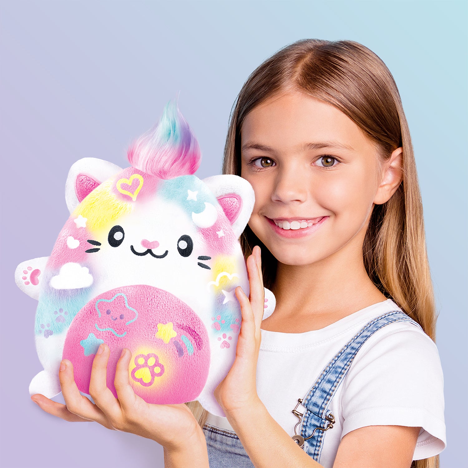 Airbrush Plush - Kawaii Kitty