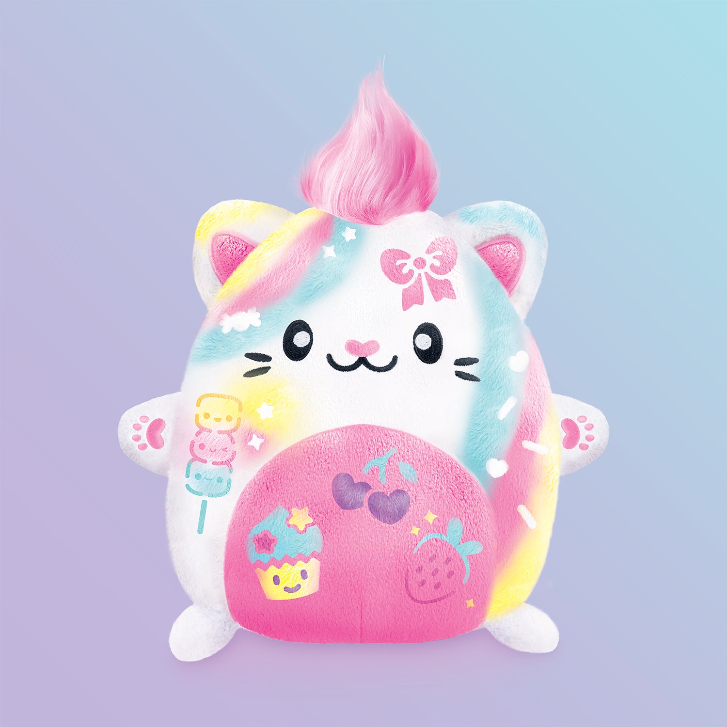 Airbrush Plush - Kawaii Kitty