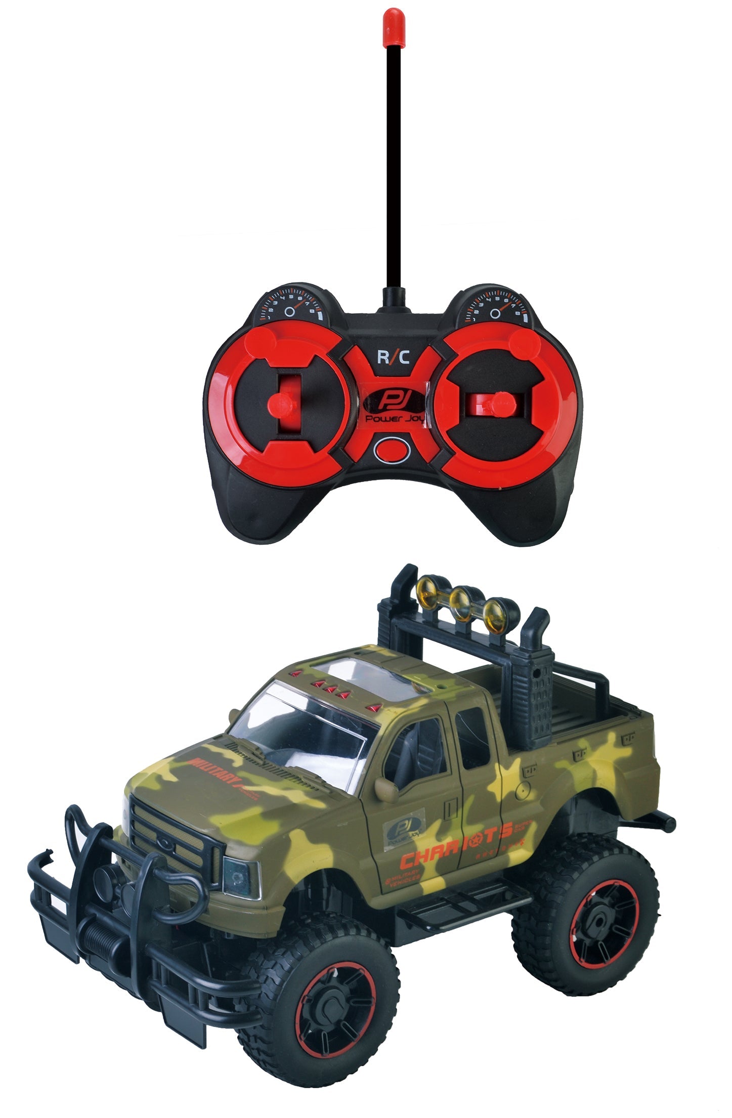 P.JOY RC JEEP WITH LIGHTS 1/12 BPC