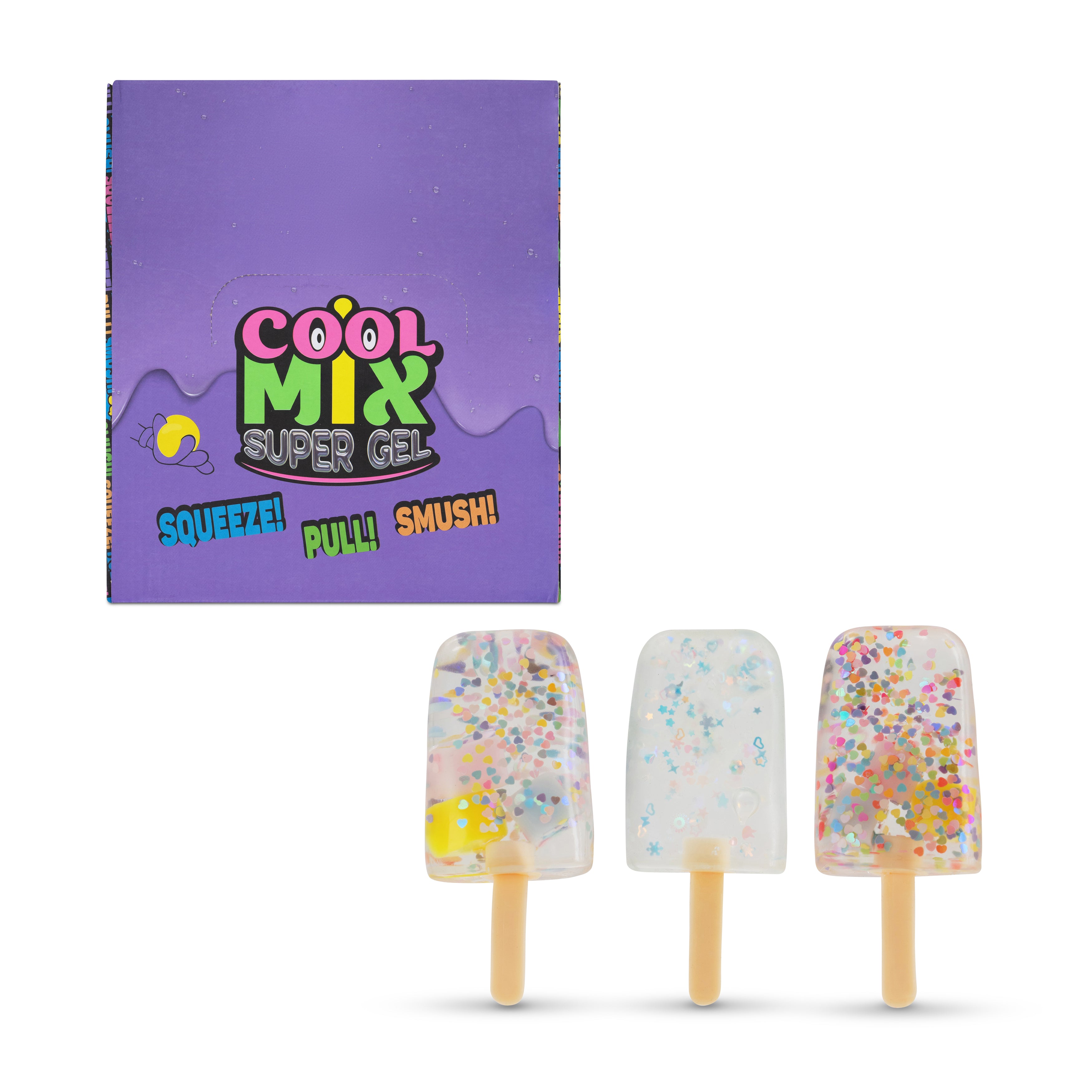 Cool Mix Supergel Ice-Cream 13cm asstd (PDQ)