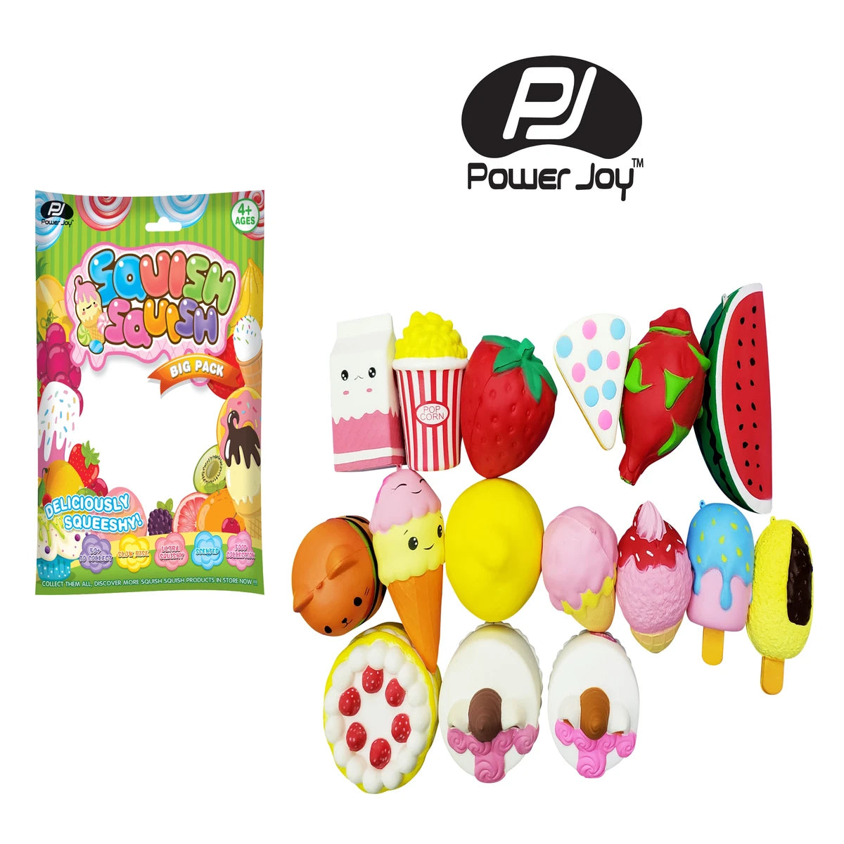 P.JOY SQUISH SQUISH FOOD BIG PACK