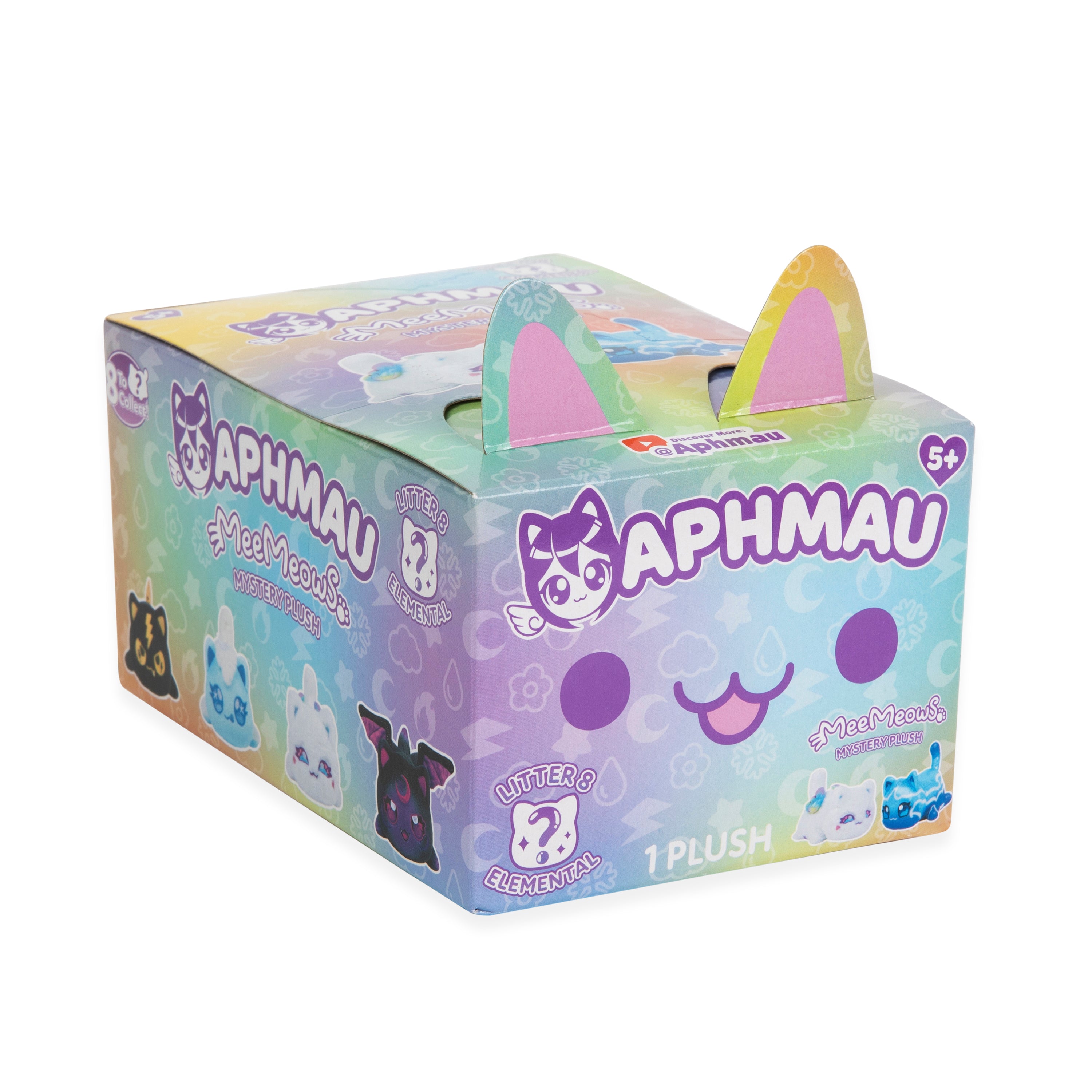 Aphmau Mystery MeeMeow Plush Elemental 6inch (S8)