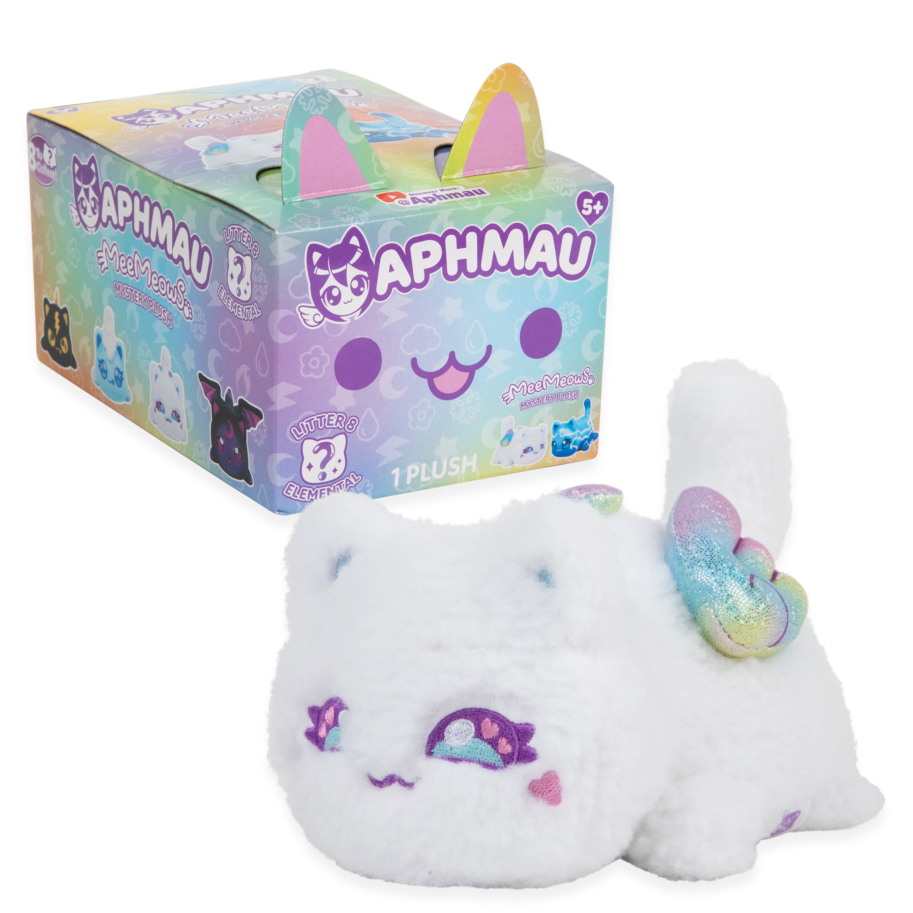 Aphmau Mystery MeeMeow Plush Elemental 6inch (S8)