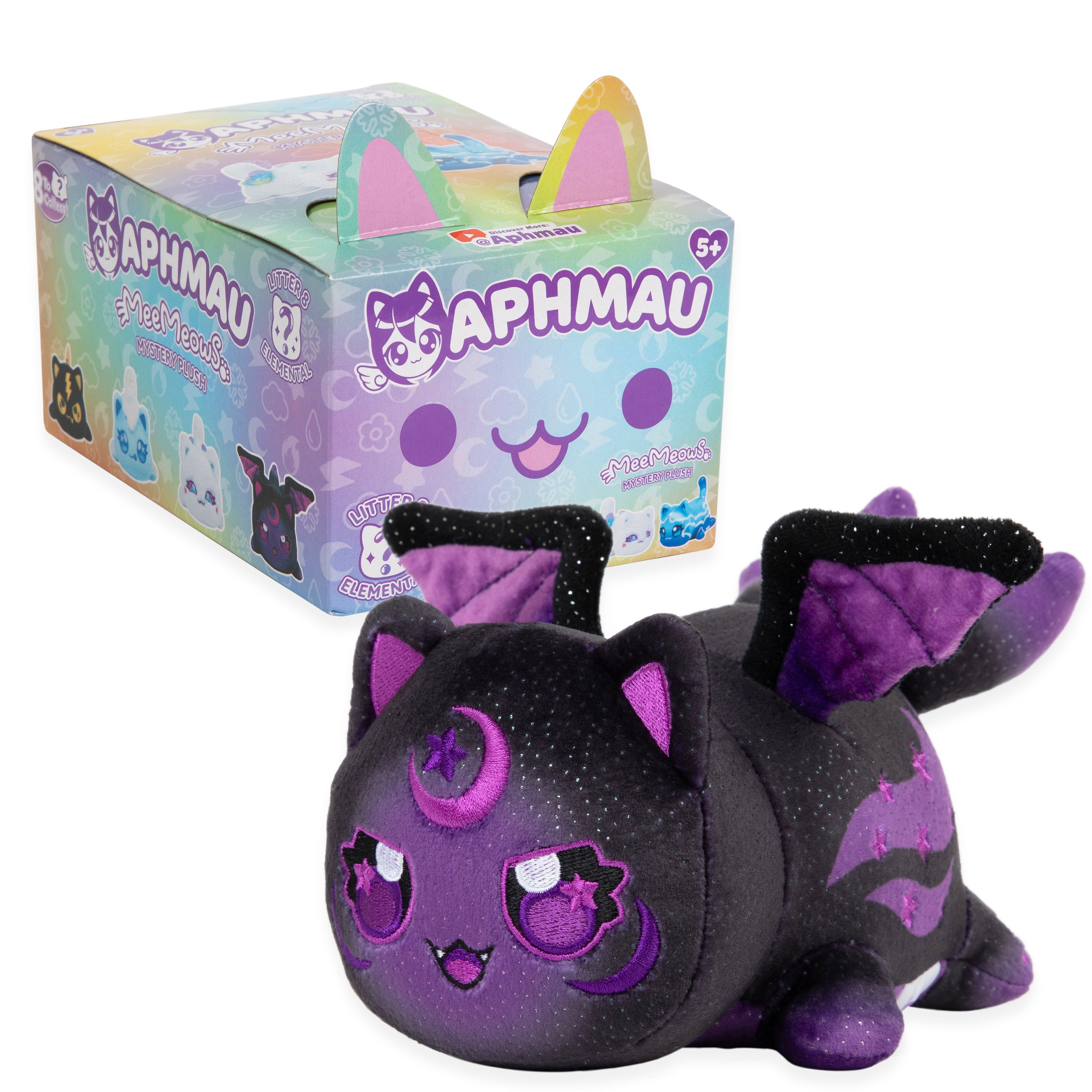Aphmau Mystery MeeMeow Plush Elemental 6inch (S8)