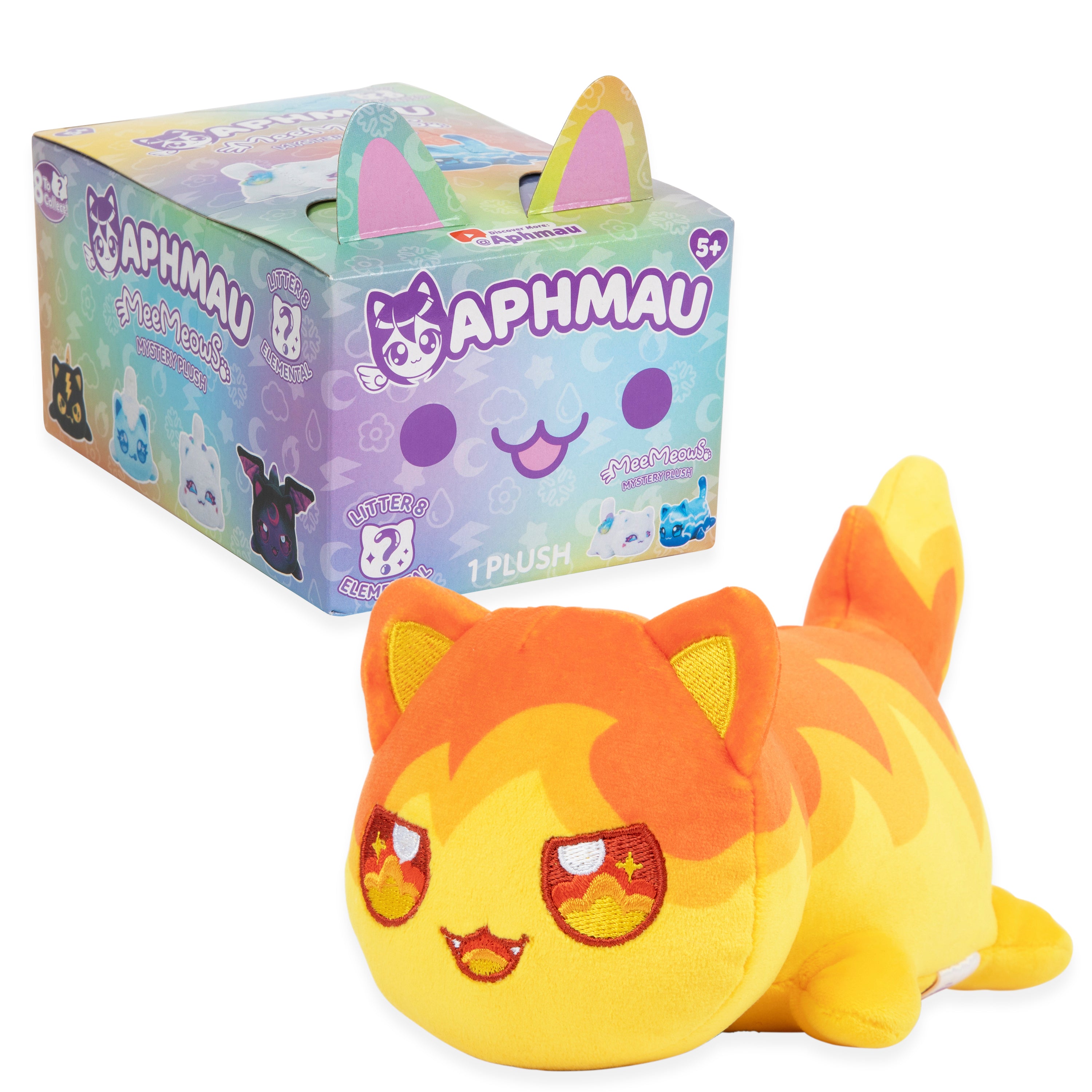 Aphmau Mystery MeeMeow Plush Elemental 6inch (S8)