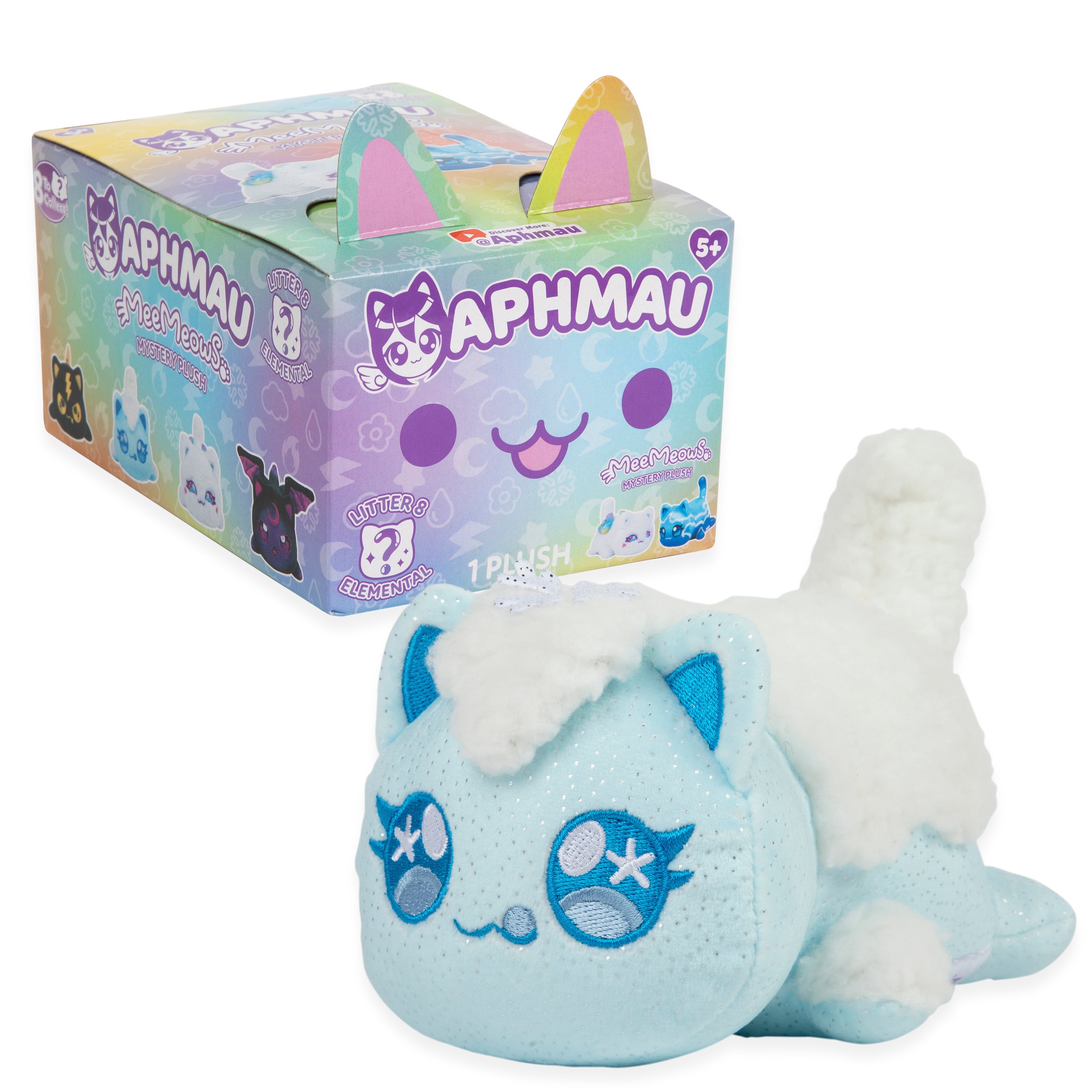 Aphmau Mystery MeeMeow Plush Elemental 6inch (S8)