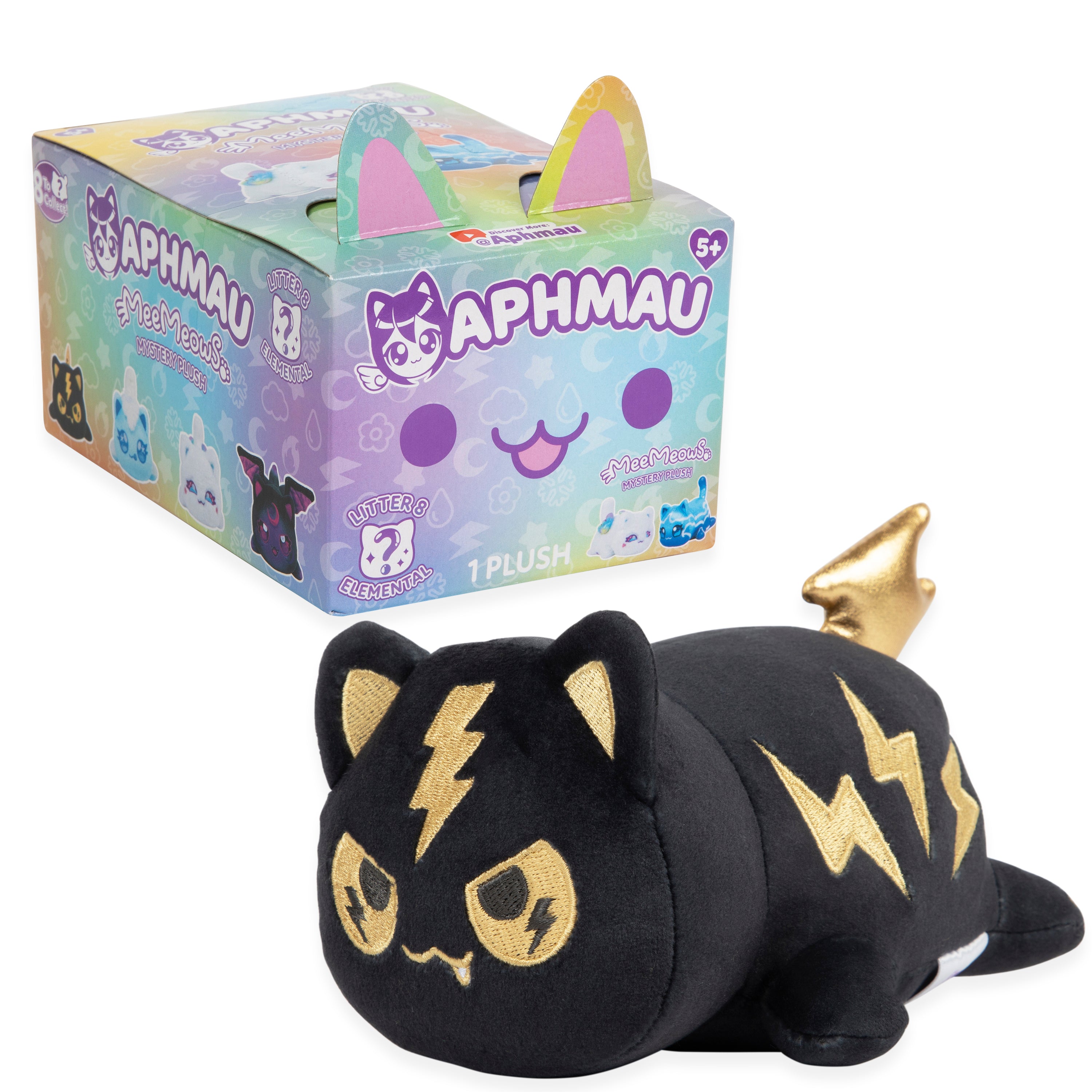 Aphmau Mystery MeeMeow Plush Elemental 6inch (S8)