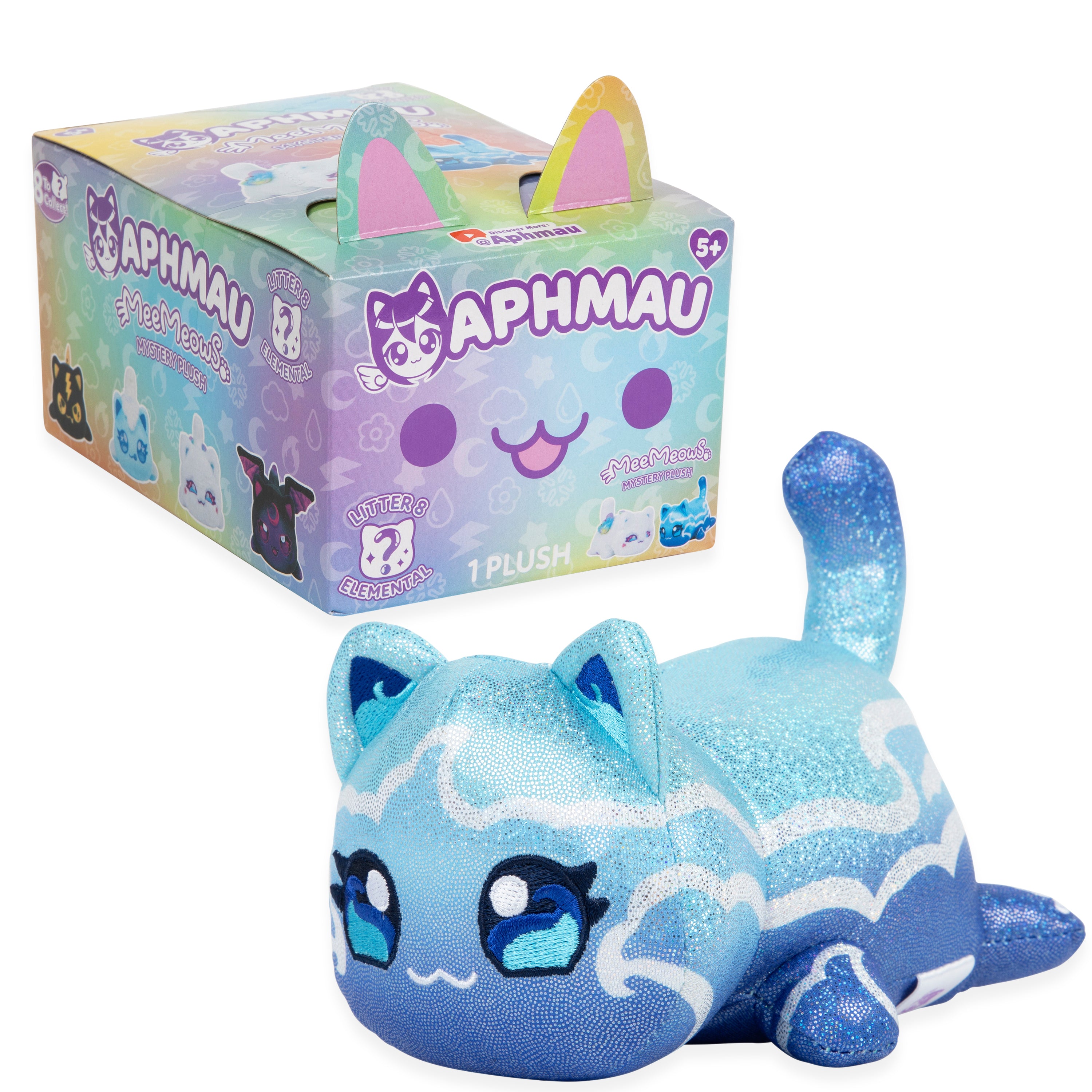Aphmau Mystery MeeMeow Plush Elemental 6inch (S8)