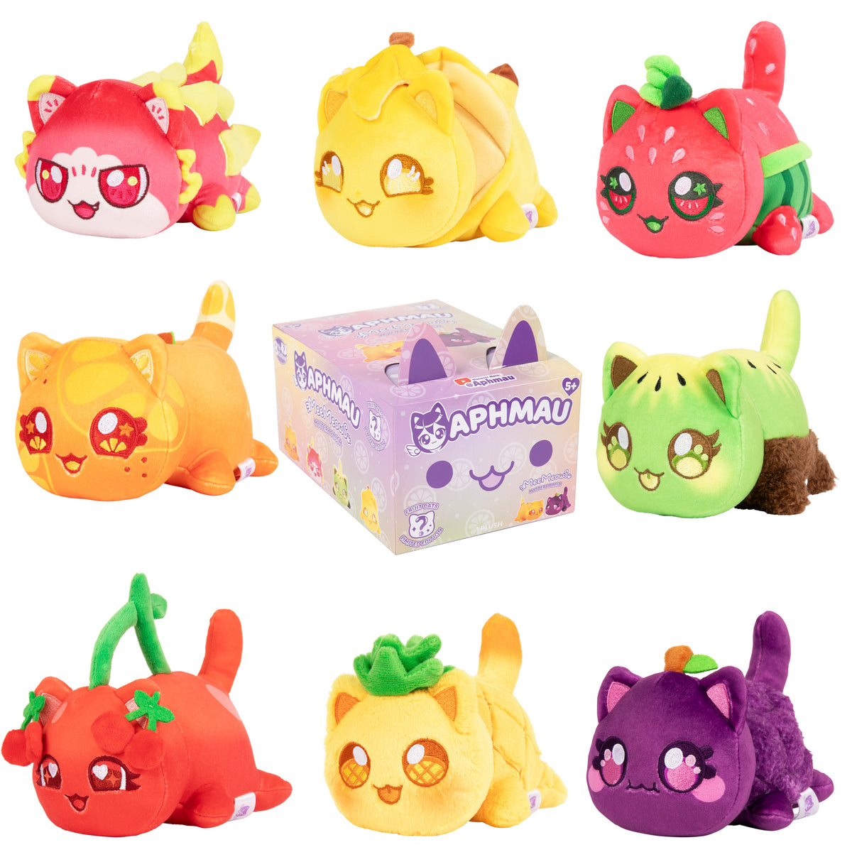 Aphmau MeeMeows Mystery Plush 6inch Fruit