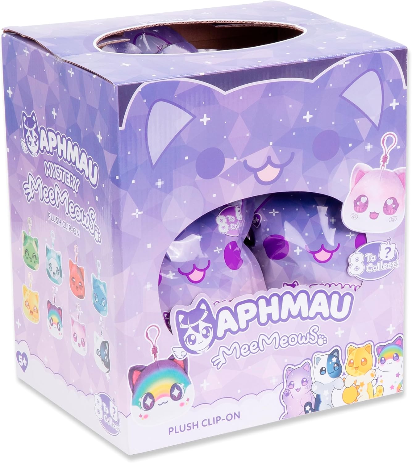 Aphmau Mystery MeeMeows Plush Clip-on