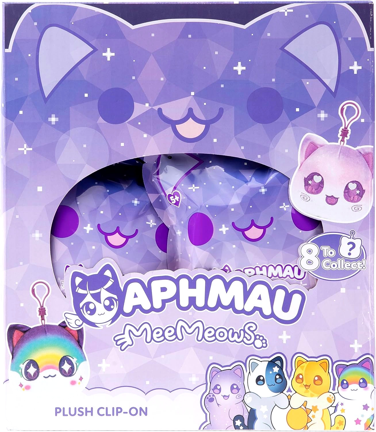 Aphmau Mystery MeeMeows Plush Clip-on