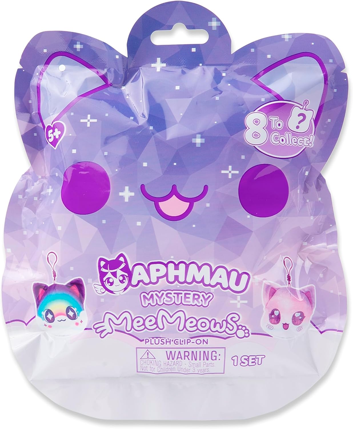 Aphmau Mystery MeeMeows Plush Clip-on