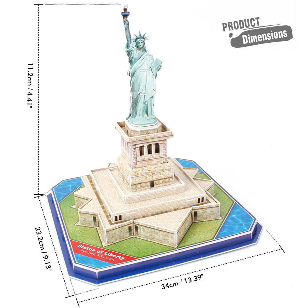 3D PUZZLE STATUE OF LIBERTY 39PCS