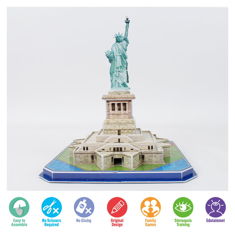 3D PUZZLE STATUE OF LIBERTY 39PCS