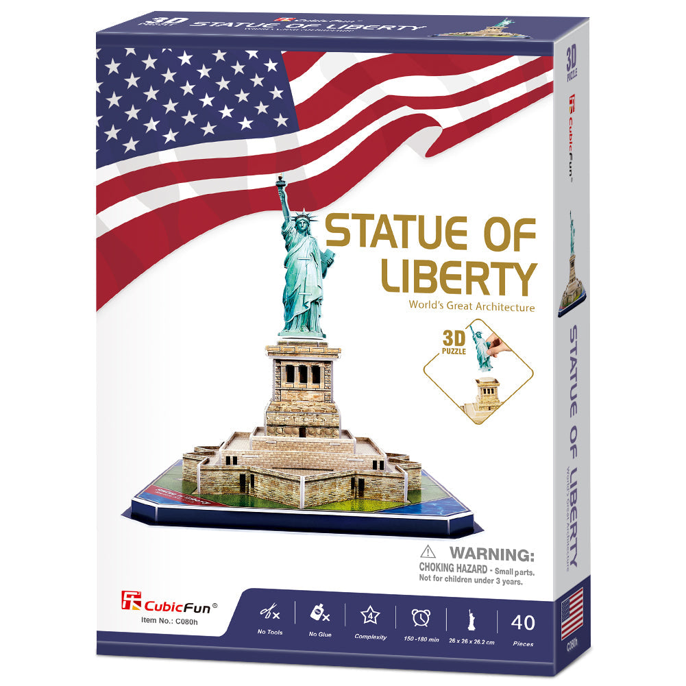 3D PUZZLE STATUE OF LIBERTY 39PCS