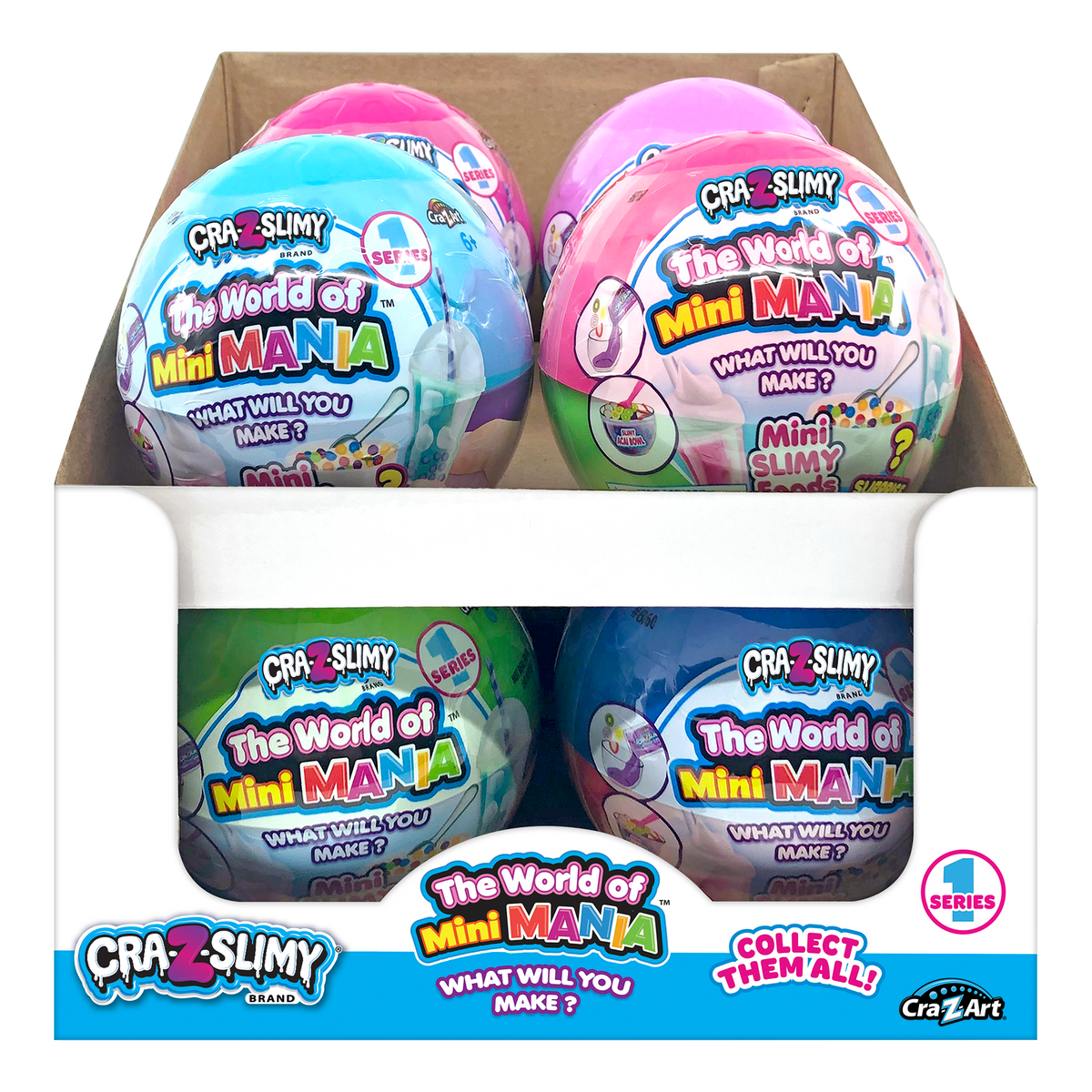 CraZSlimy World of Mini Mania Balls (S1) (PDQ)