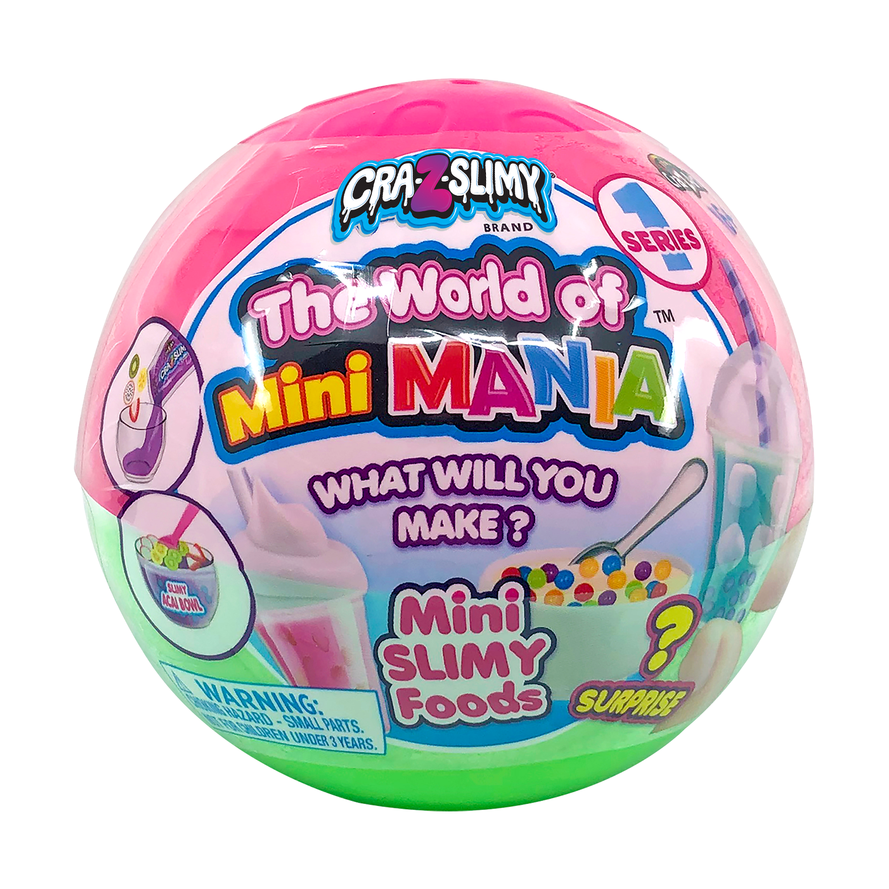 CraZSlimy World of Mini Mania Balls (S1) (PDQ)