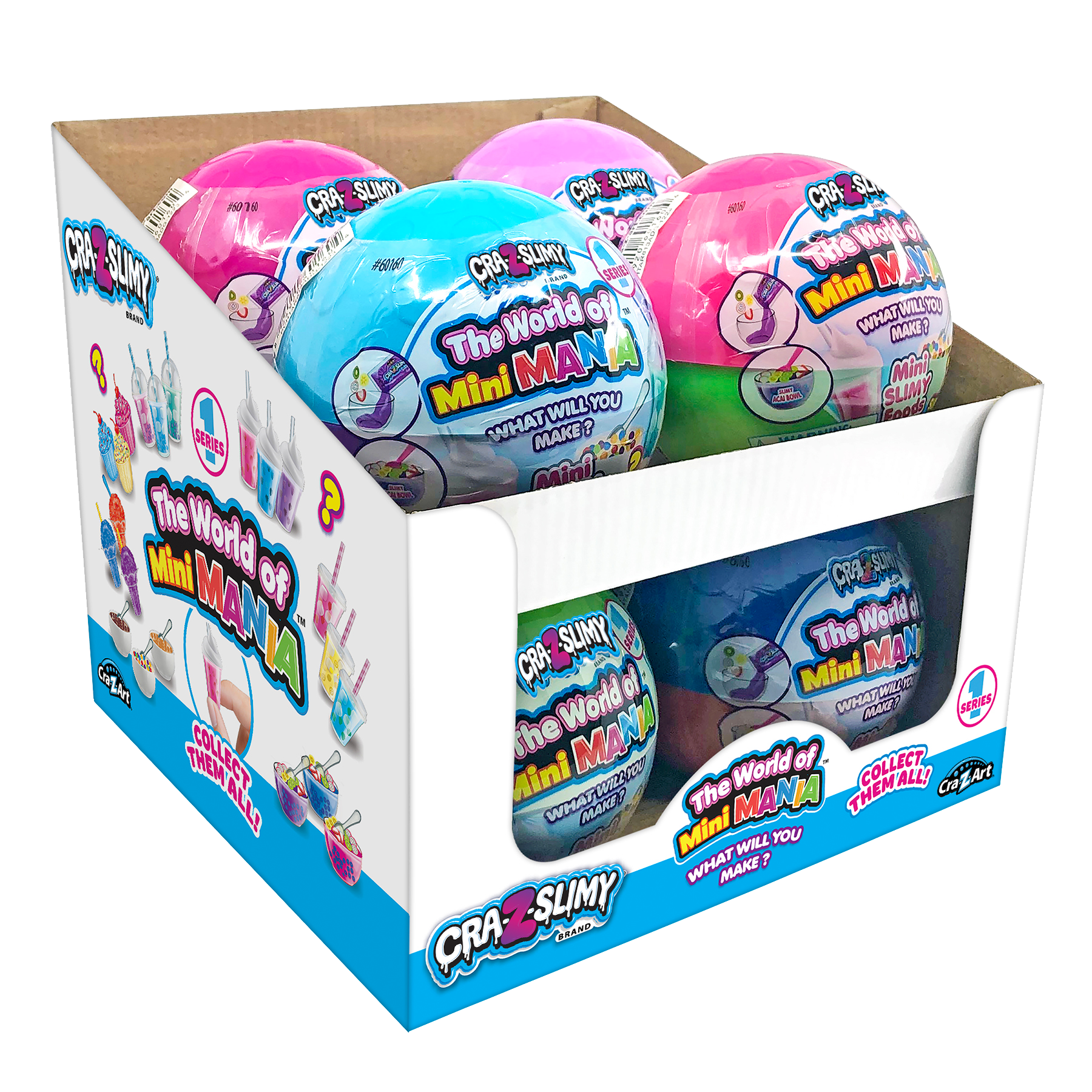 CraZSlimy World of Mini Mania Balls (S1) (PDQ)
