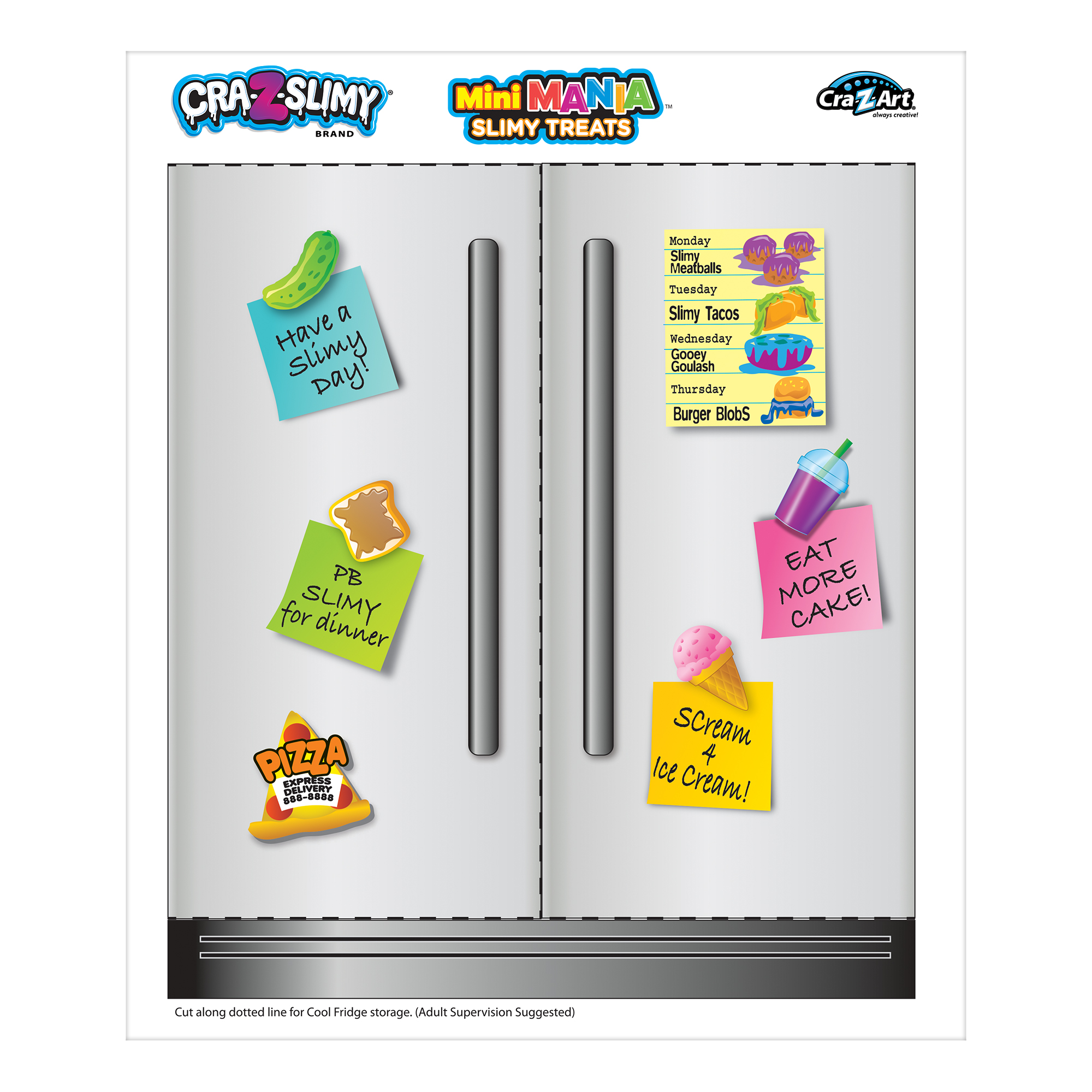 CraZSlimy Mini Mania Slimy Sweet Treats