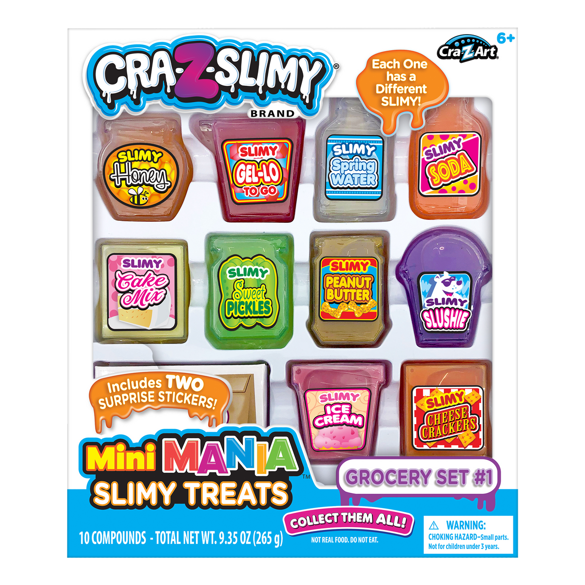 CraZSlimy Mini Mania Slimy Sweet Treats
