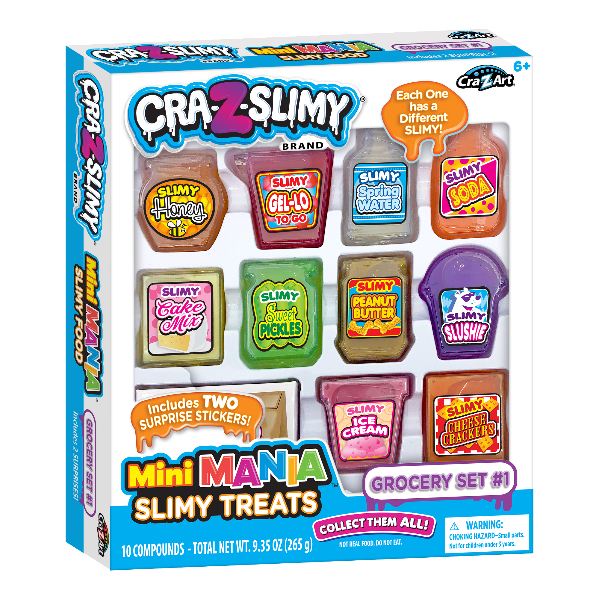CraZSlimy Mini Mania Slimy Sweet Treats