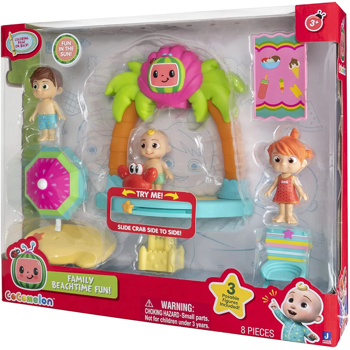 COCOMELON DELUXE BEACHTIME PLAYTIME SET