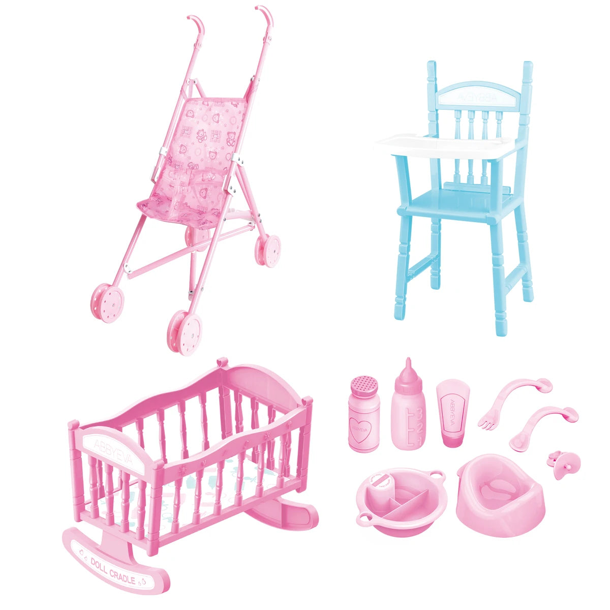 P.JOY BABY CAYLA MEGAPACK DOLL 30C B/O