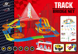 P.JOY VROOM MAGIC TRACK BRIDGE SET B/O