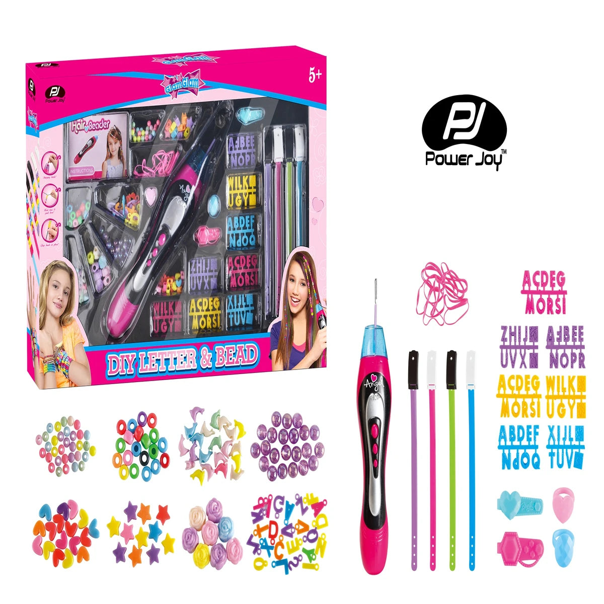 P.JOY GLAMGLAM DIY LETTER & BEAD 2IN1