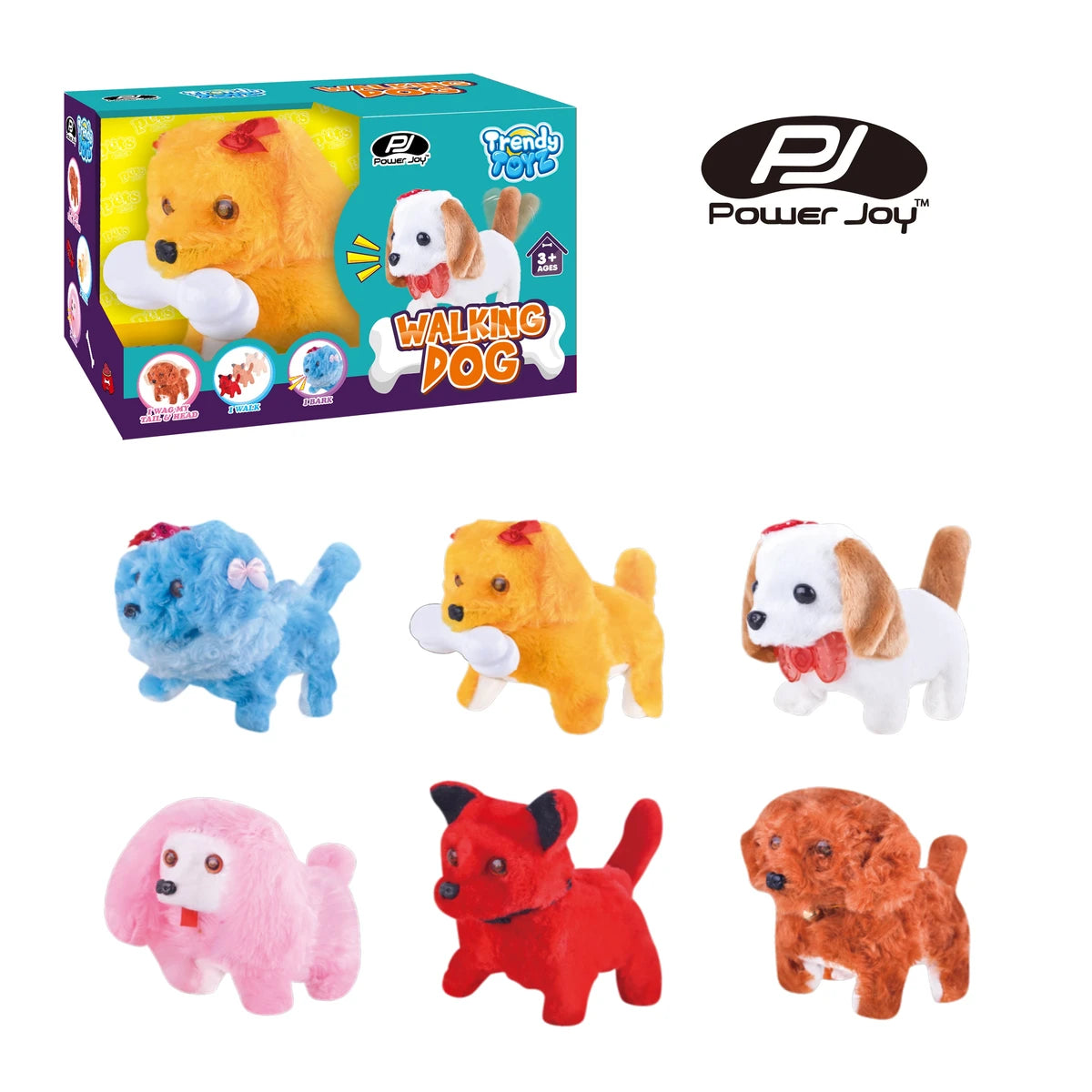 P.JOY TRENDY WALKING DOG L&S B/O