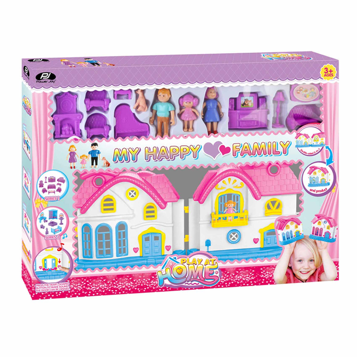 P.JOY PLAYHOME MY HAPPY FAMILY B/O