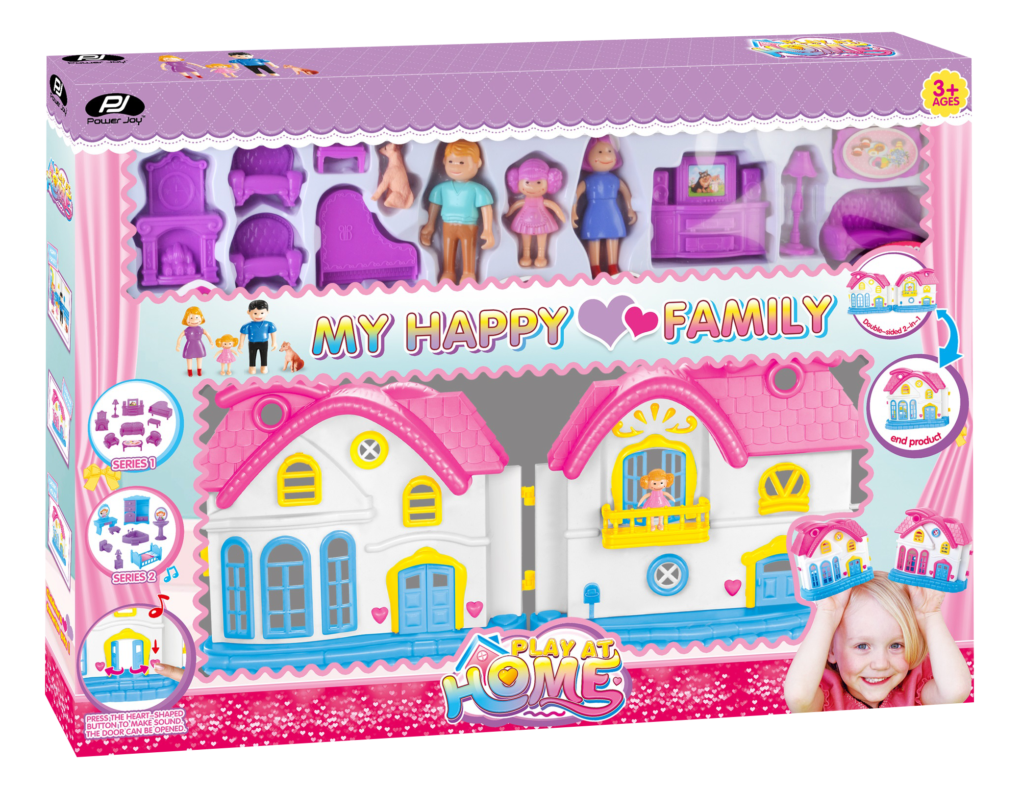 P.JOY PLAYHOME MY HAPPY FAMILY B/O