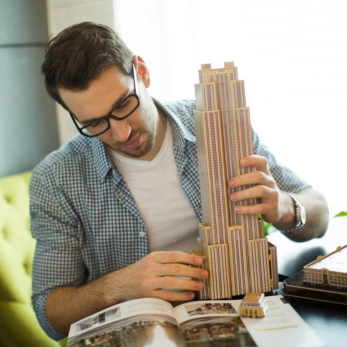 NGEO 3D PUZZLE EMPIRE STATE BUILDING 66P