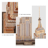 NGEO 3D PUZZLE EMPIRE STATE BUILDING 66P