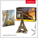 NGEO 3D PUZZLE EIFFEL TOWER 80PCS
