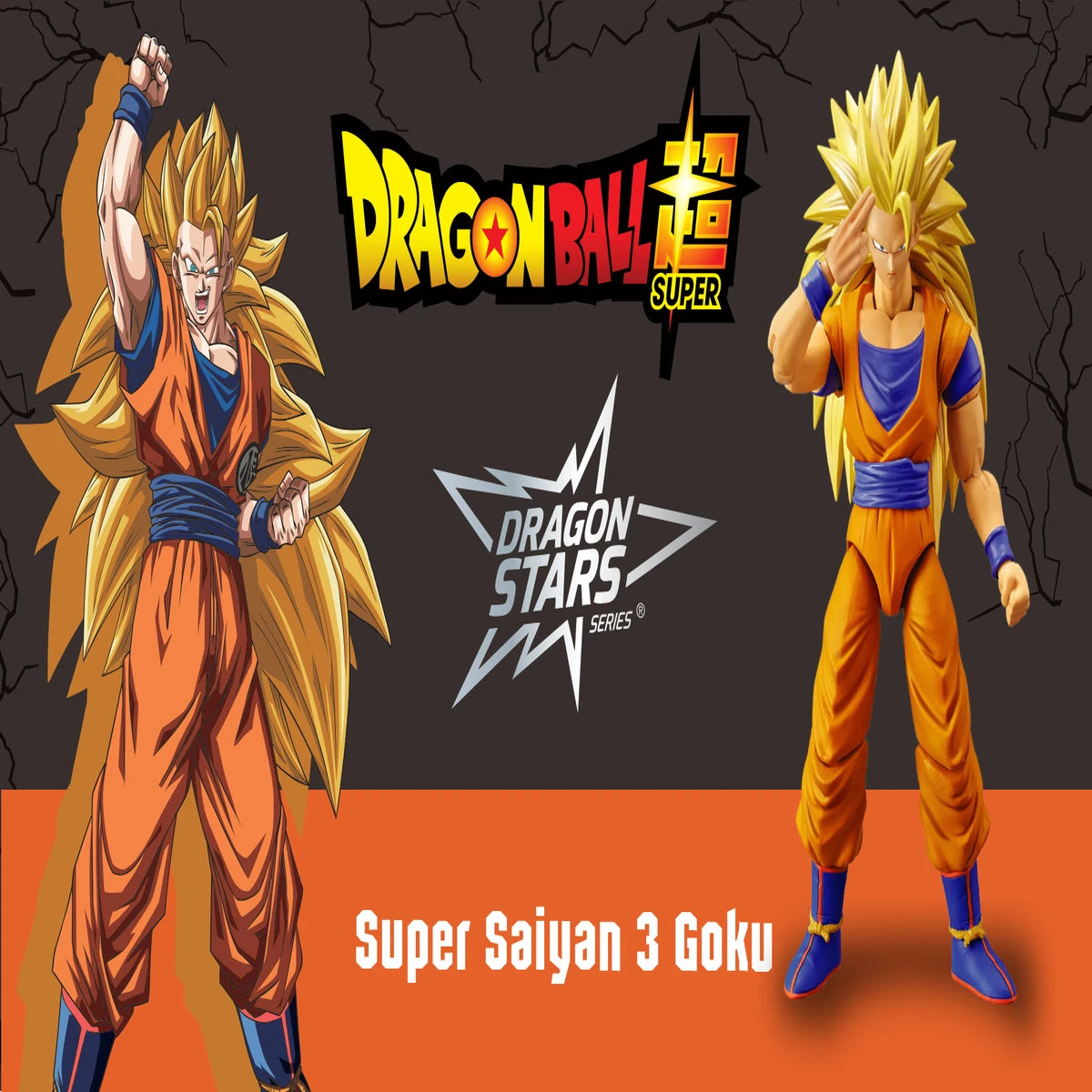 DRAGONBALL STARS SUPERSAIYAN 3 GOKU 6.5