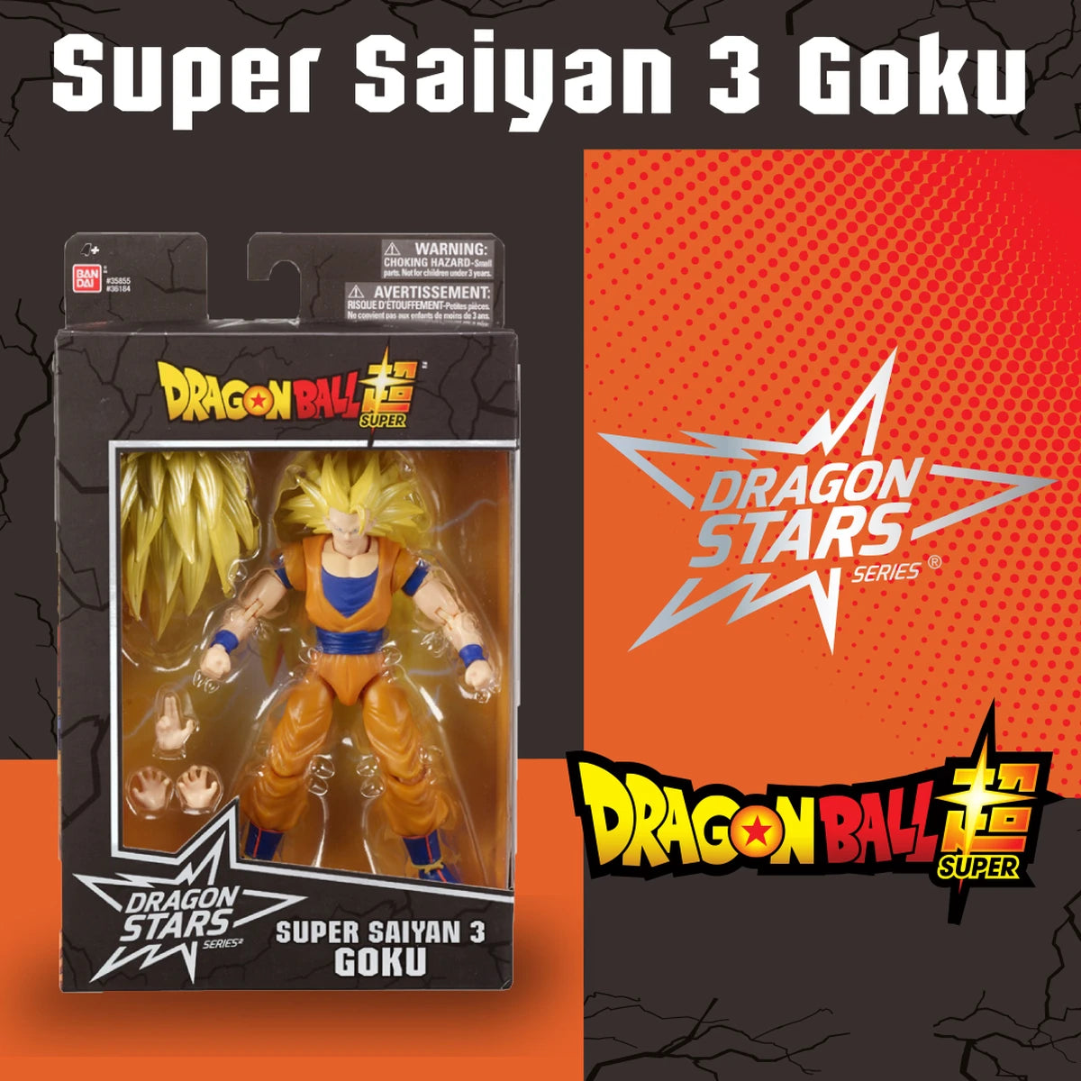 DRAGONBALL STARS SUPERSAIYAN 3 GOKU 6.5