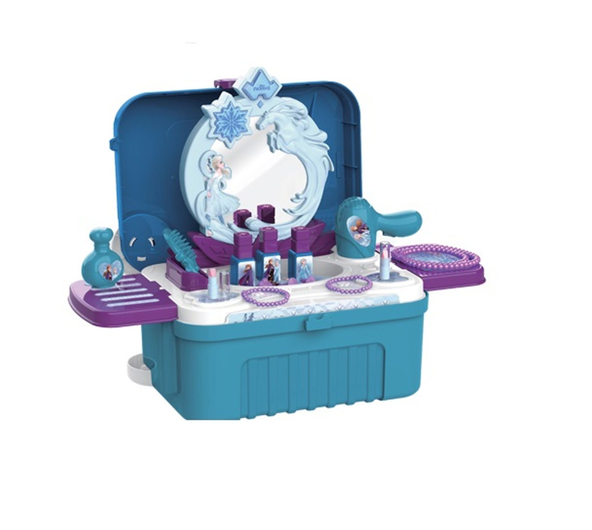 FROZEN2 DRESSING TABLE TROLLEY CASE 3IN1