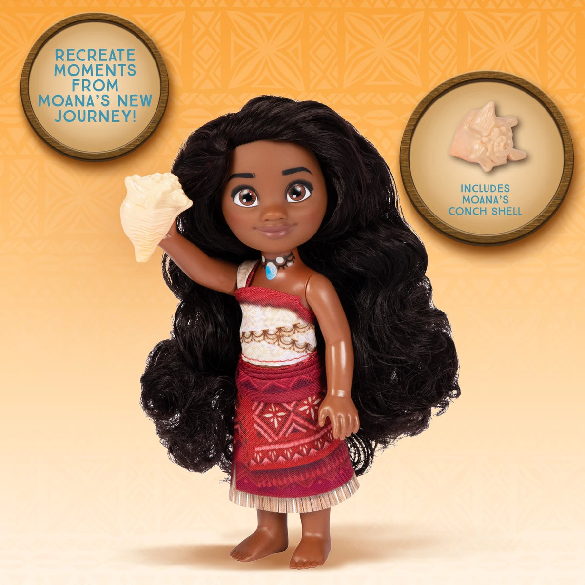 MOANA2 MOANA&LOTO PETITE SET 6" 2ASST