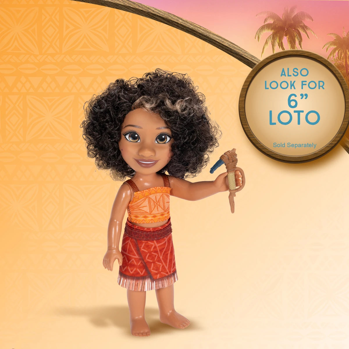 MOANA2 MOANA&LOTO PETITE SET 6" 2ASST
