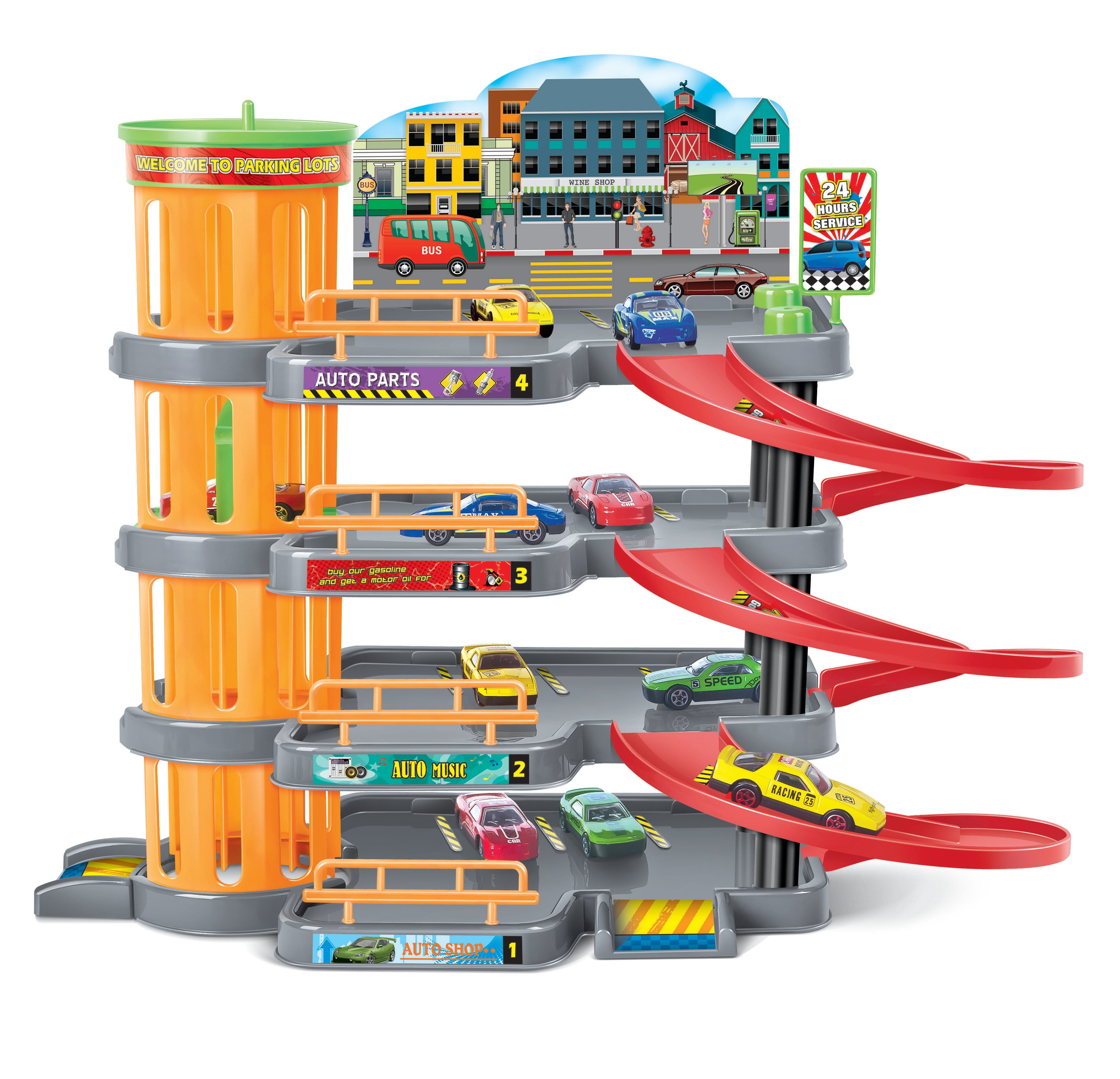 P.JOY V.VROOM SKYLINE GARGE M.LEVEL+4CAR