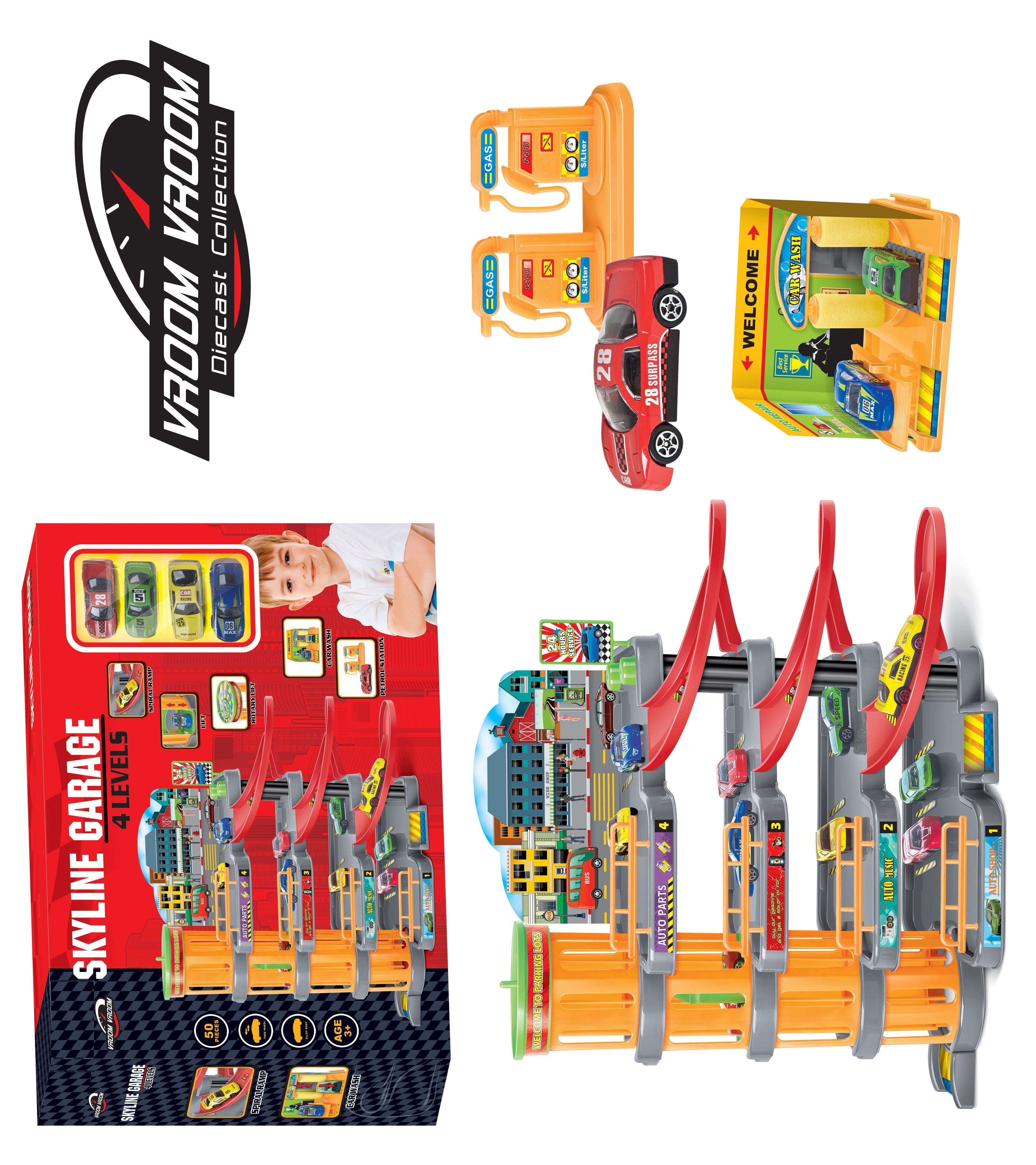 P.JOY V.VROOM SKYLINE GARGE M.LEVEL+4CAR