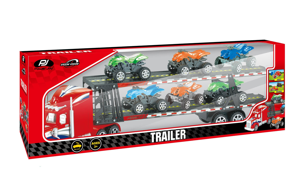 P.JOY V.VROOM TRAILER 6 قطع