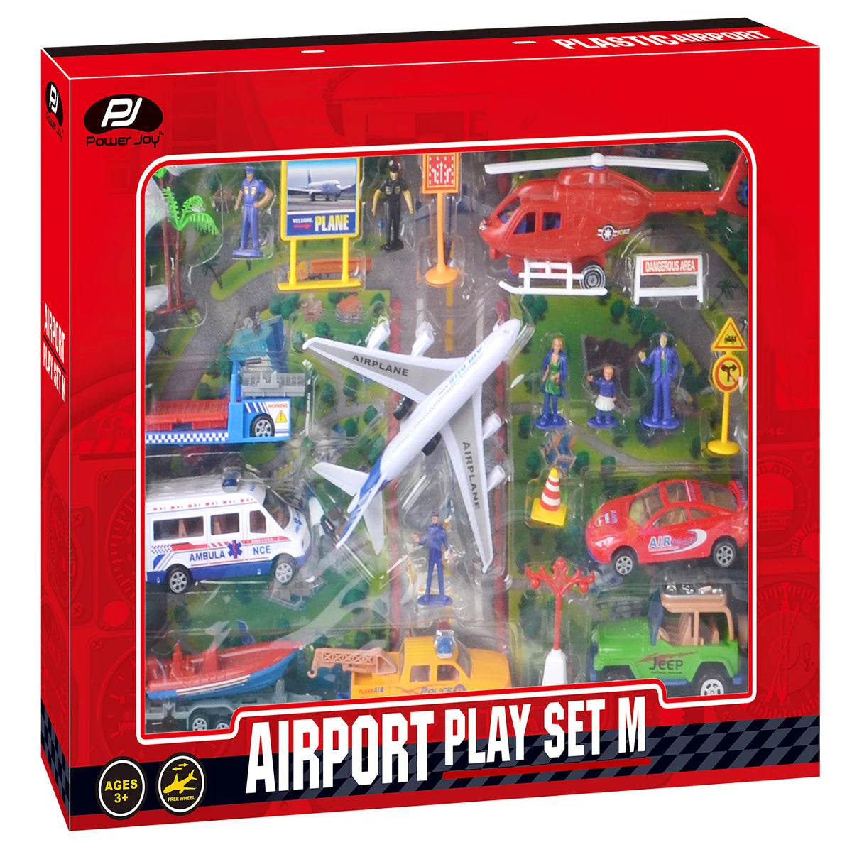 P.JOY V.VROOM AIRPORT PLAYSET M ASST