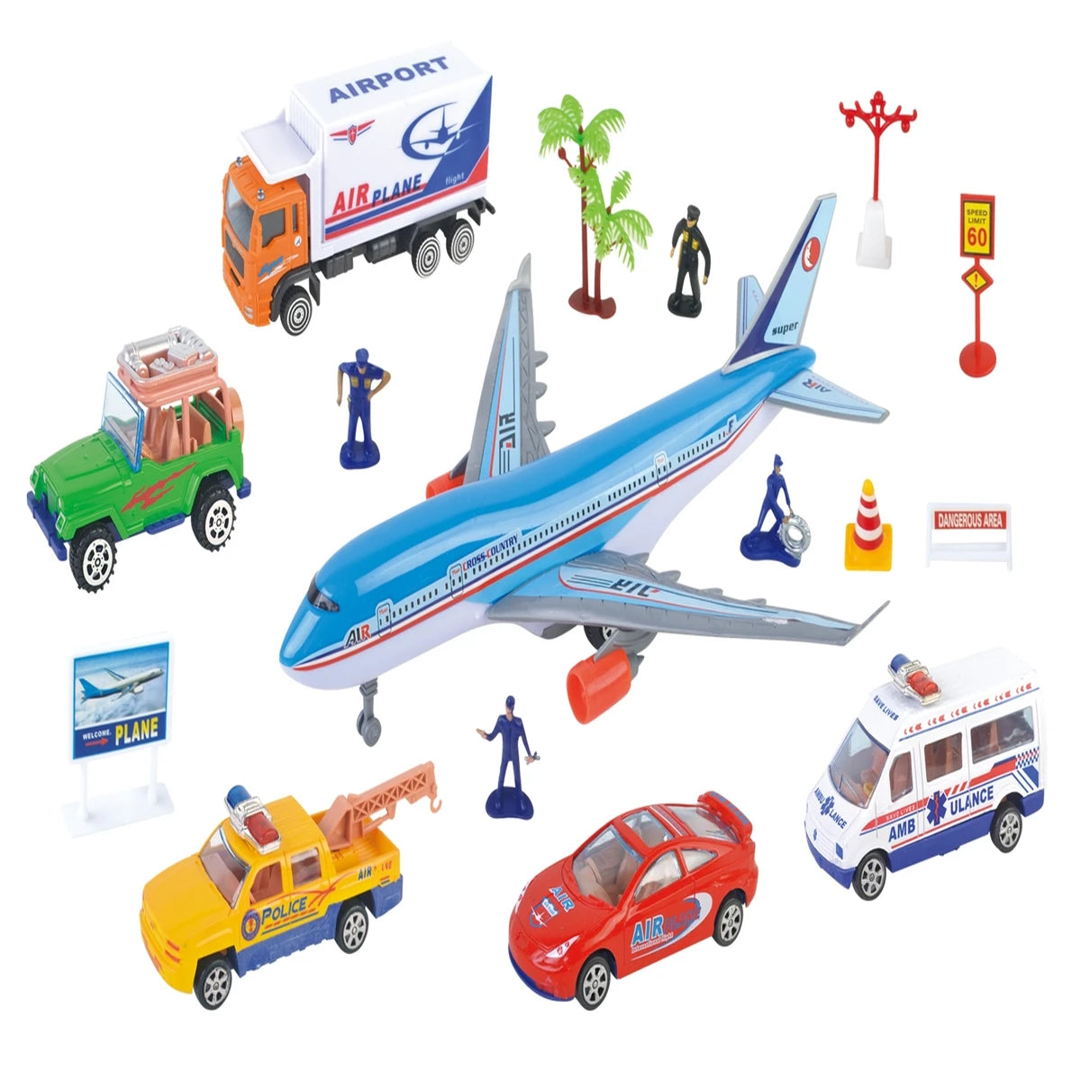 P.JOY V.VROOM AIRPORT PLAYSET M ASST