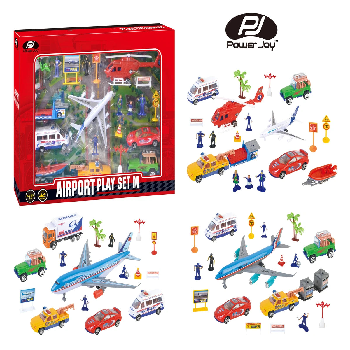 P.JOY V.VROOM AIRPORT PLAYSET M ASST