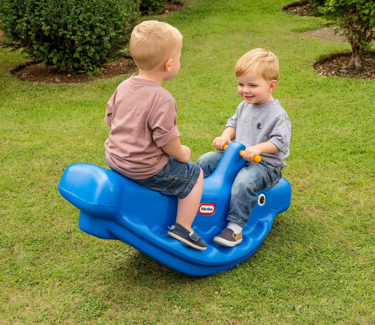 Little Tikes Whale Teeter Totter-Blue 1pk