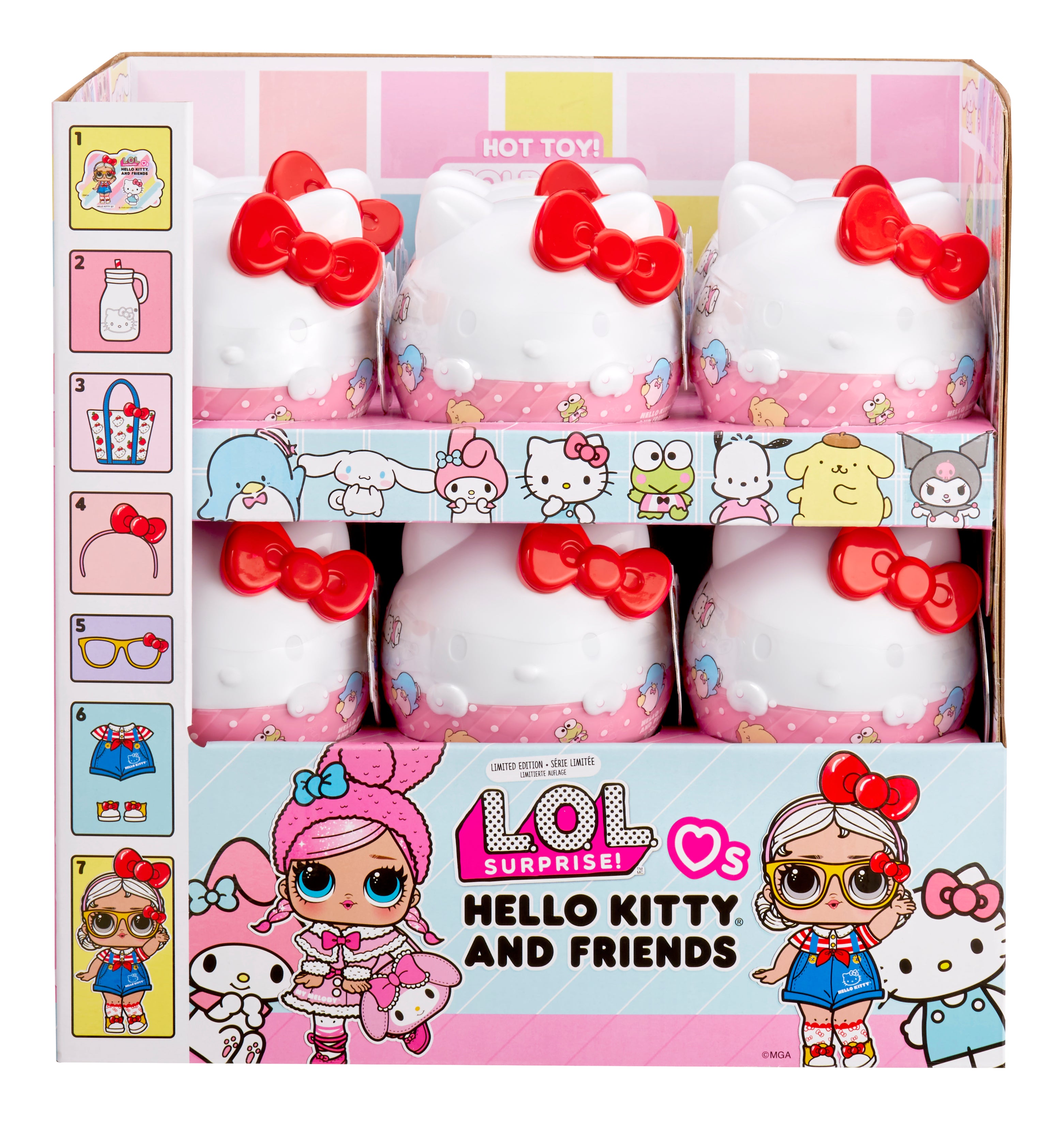 LOL Surprise Loves Hello Kitty & Friends Tots asstdd (PDQ)